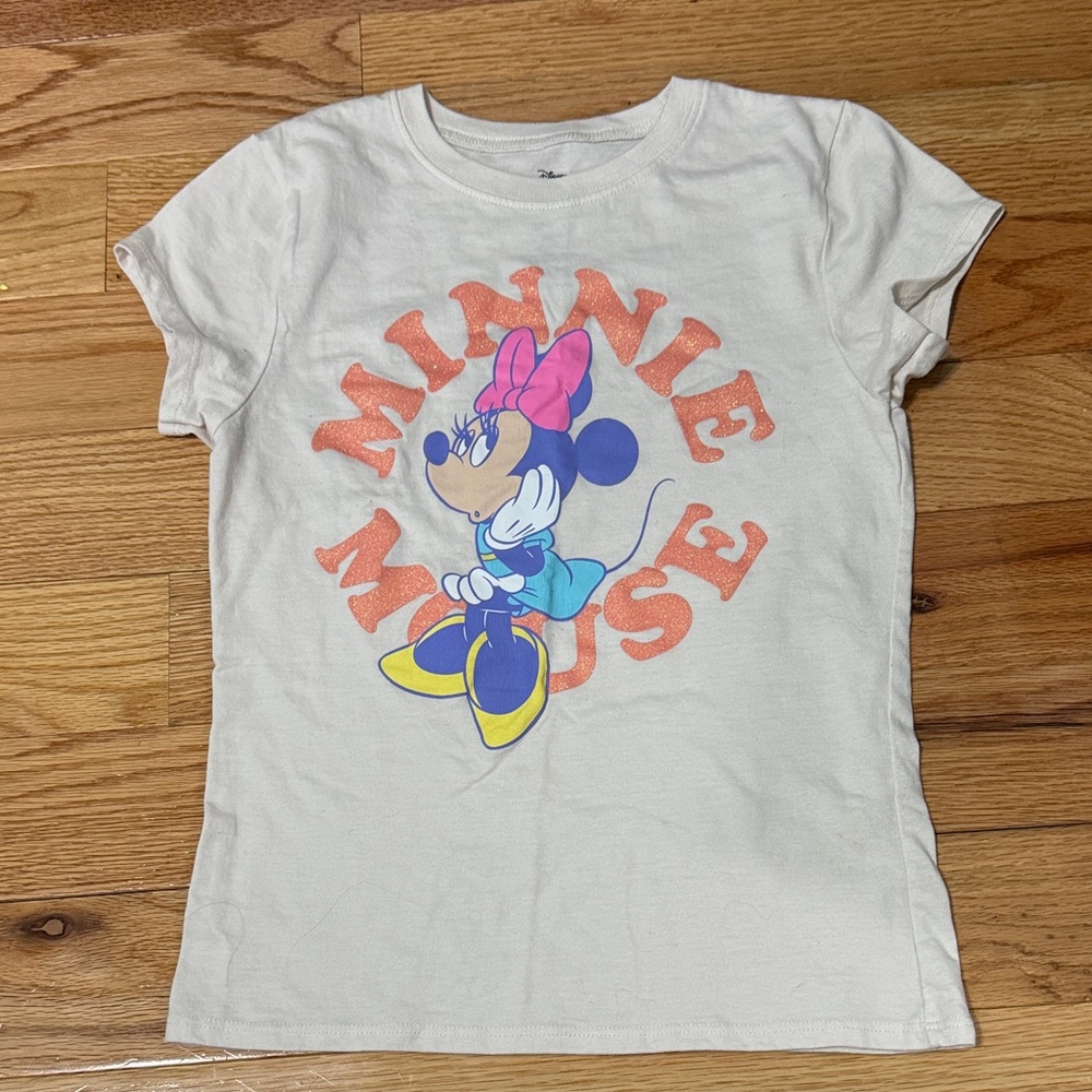 Disney Minnie Mouse Cream T-Shirt